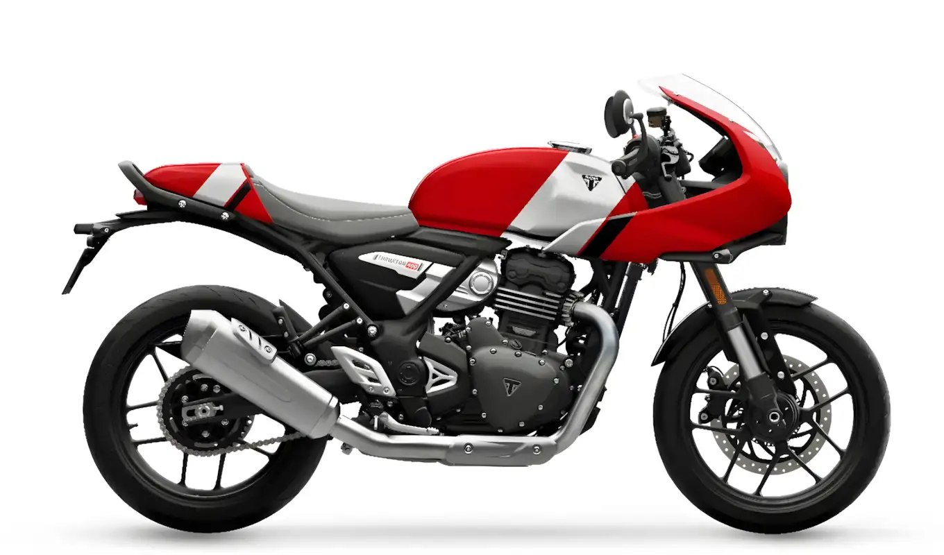 Thruxton 400 e Tracker 400 estreiam no Brasil com motor de 42 cv e garantia de 2 anos